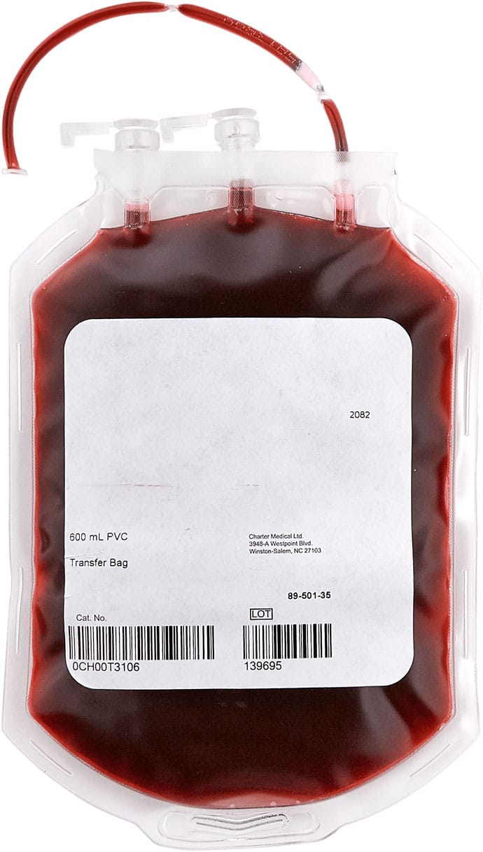 Blood Transfer Bags — Charter Medical